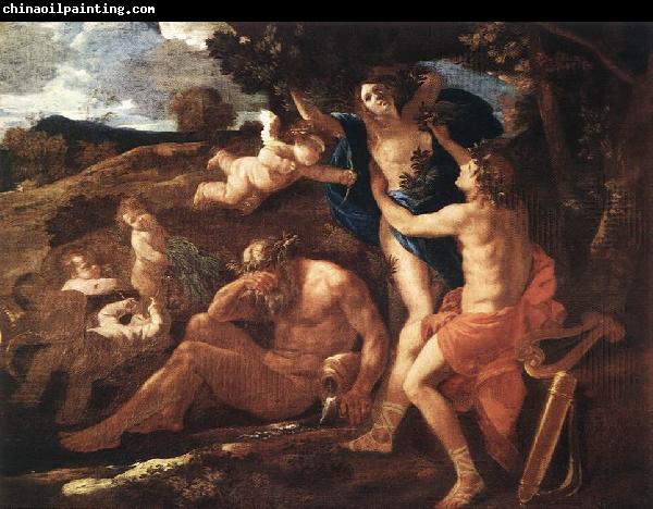 Nicolas Poussin Apollo and Daphne 1625Oil on canvas