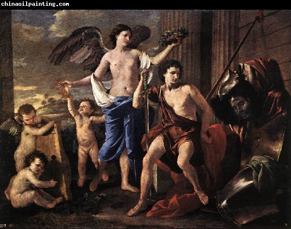 Nicolas Poussin Victorious David 1627 Oil on canvas