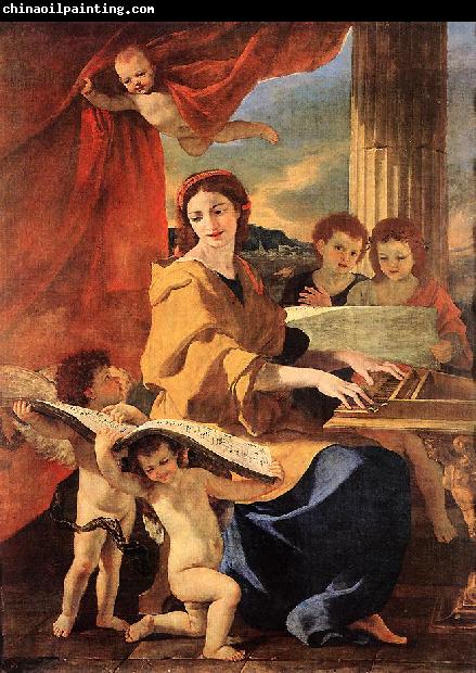 Nicolas Poussin St Cecilia