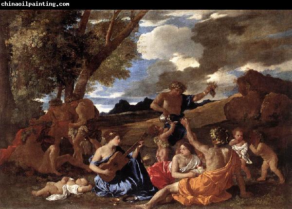 Nicolas Poussin Bacchanal Andrians