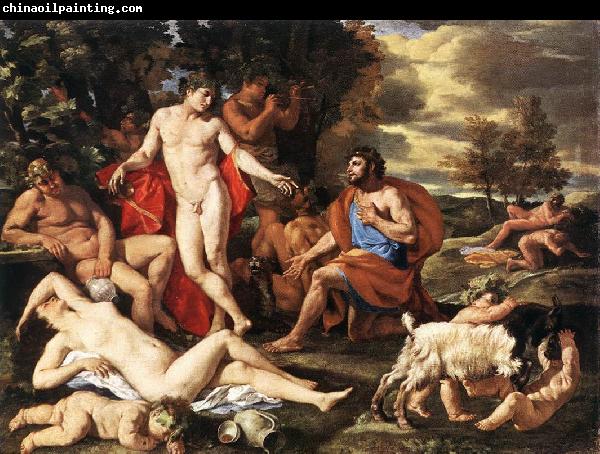 Nicolas Poussin Midas and Bacchus