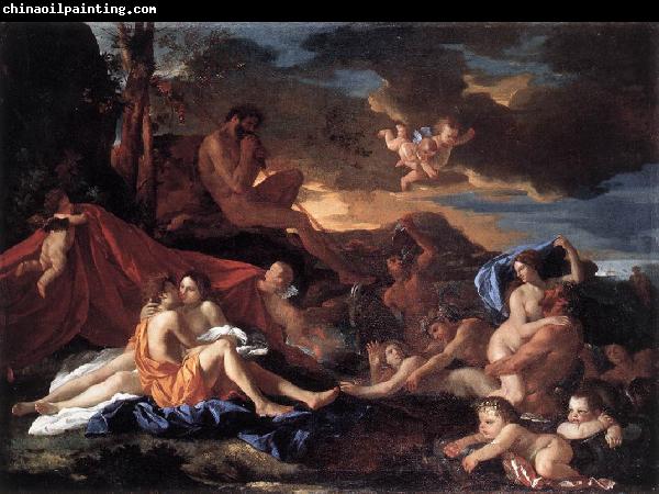 Nicolas Poussin Acis and Galatea