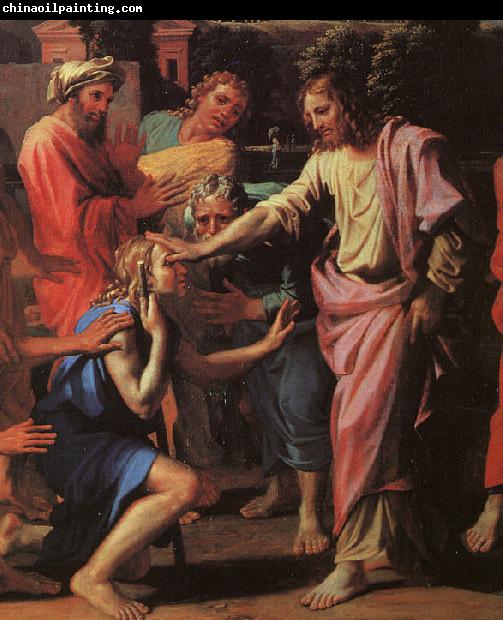 Nicolas Poussin Jesus Healing the Blind of Jericho