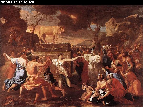 Nicolas Poussin Adoration of the Golden Calf