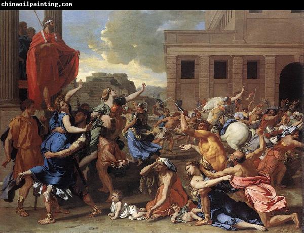 Nicolas Poussin The Rape of the Sabine Women