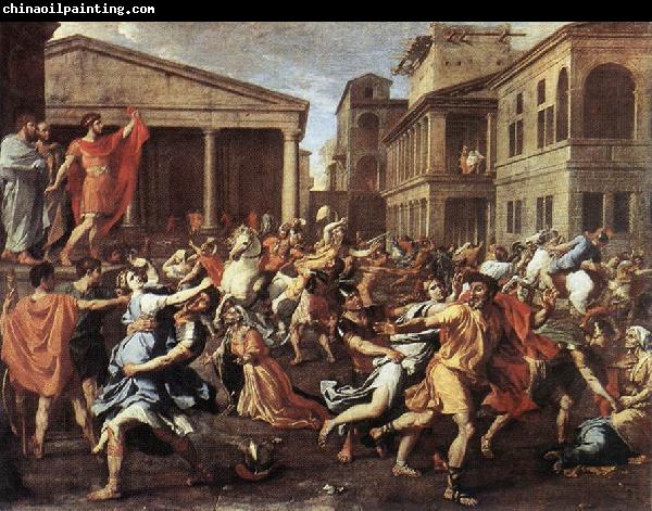 Nicolas Poussin The Rape of the Sabine Women