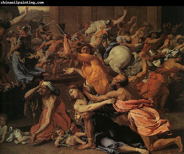 Nicolas Poussin The Rape of the Sabine Women