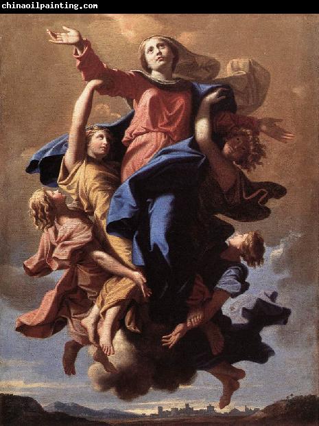 Nicolas Poussin The Assumption of the Virgin