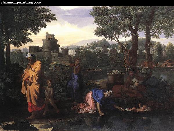 Nicolas Poussin Exposition of Moses