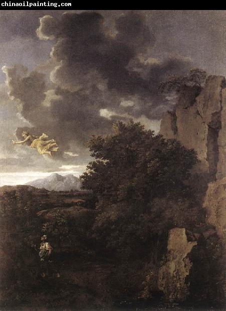 Nicolas Poussin Hagar and the Angel