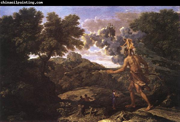 Nicolas Poussin Landscape with Diana and Orion