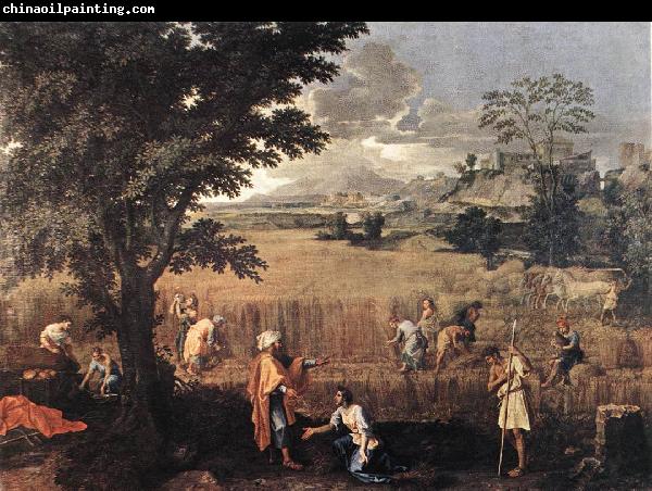 Nicolas Poussin Summer(Ruth and Boaz)