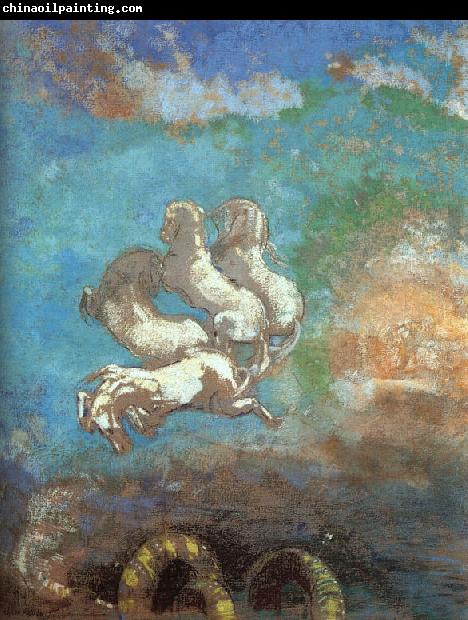 Odilon Redon The Chariot of Apollo