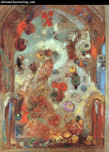 Odilon Redon Stained Glass Window