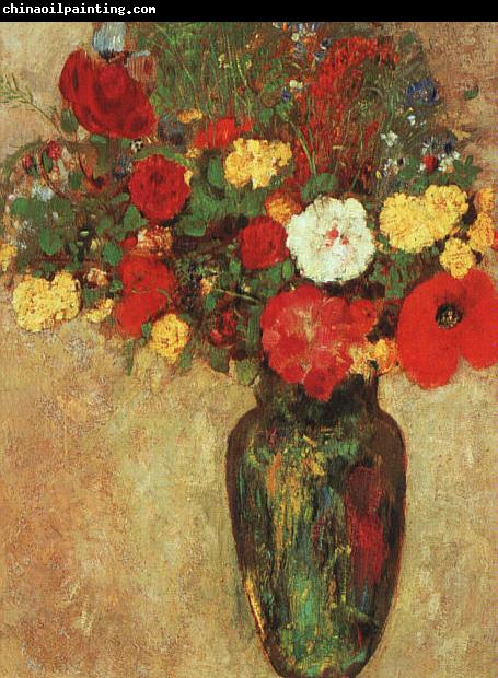 Odilon Redon Vase with Flowers