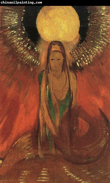 Odilon Redon The Flame