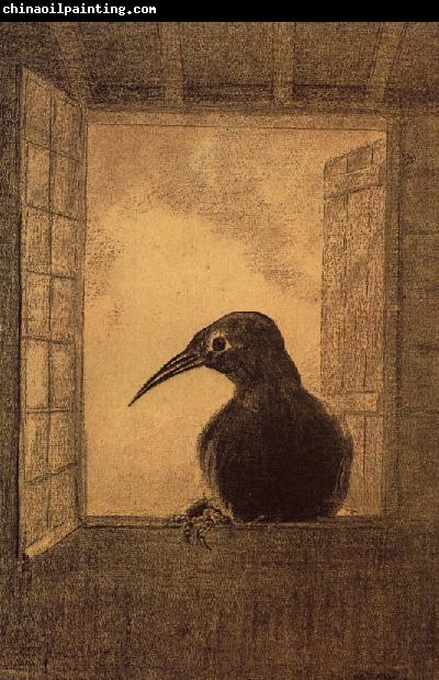 Odilon Redon The Raven