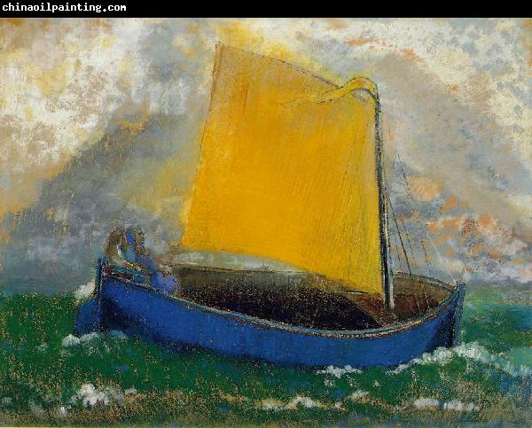 Odilon Redon The Mystical Boat