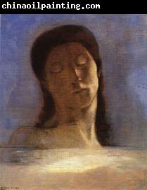 Odilon Redon With Closed Eyes