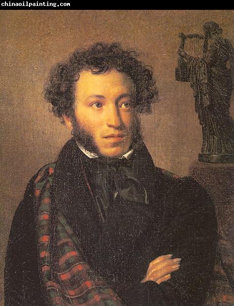 Orest Kiprensky The Poet, Alexander Pushkin