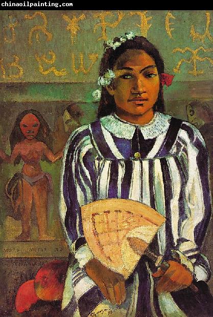 Paul Gauguin Merahi Metua No Teha'amana