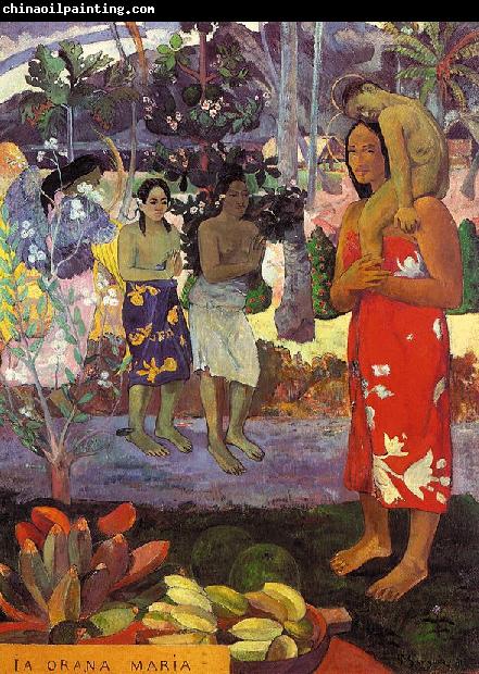 Paul Gauguin Hail Mary