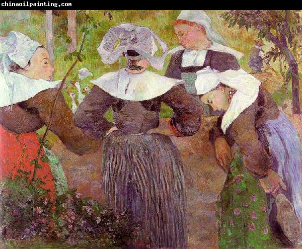 Paul Gauguin Four Breton Women