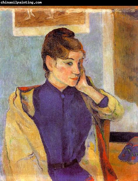 Paul Gauguin Portrait of Madeline Bernard