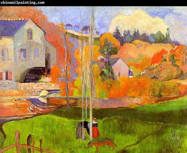 Paul Gauguin Breton Landscape