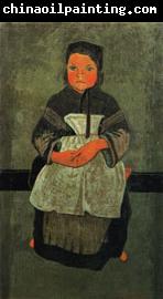 Paul Serusier Little Breton Girl Seated(Portrait of Marie Francisaille)