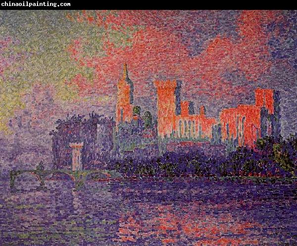 Paul Signac The Papal Palace, Avignon