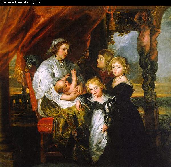 Peter Paul Rubens Deborah Kip and her Children