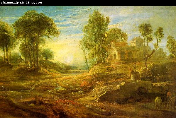 Peter Paul Rubens Landscape with a Watering Place