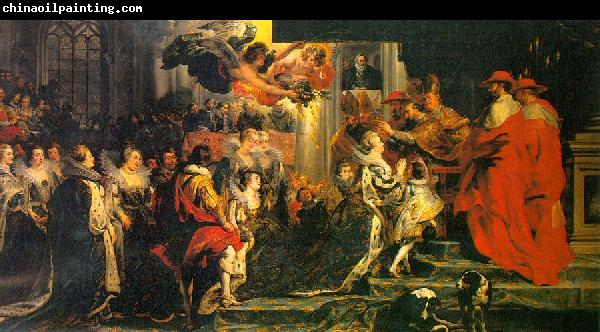 Peter Paul Rubens The Coronation of Marie de Medici