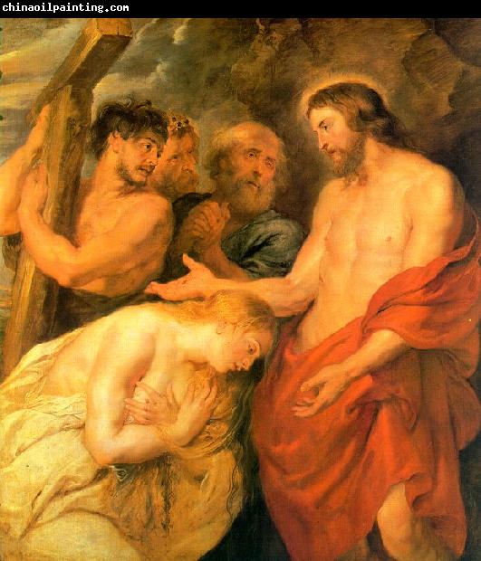 Peter Paul Rubens Christ and Mary Magdalene