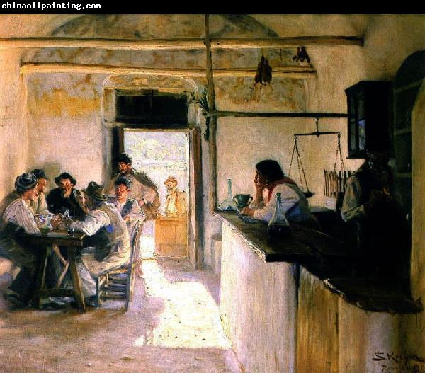 Peter Severin Kroyer Osteria Ravello Italy