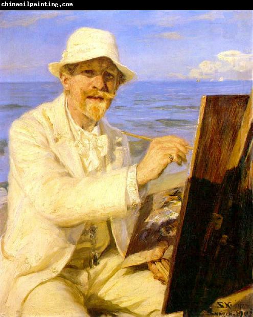 Peter Severin Kroyer Self Portrait  2222