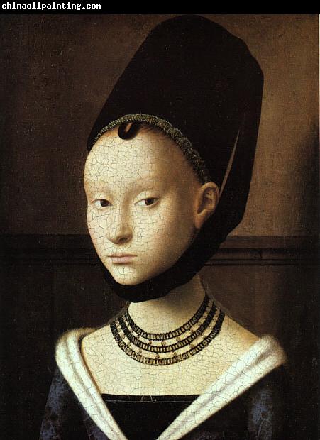 Petrus Christus Portrait of a Young Woman