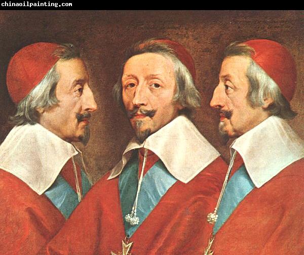 Philippe de Champaigne Triple Portrait of Richelieu