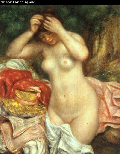 Pierre Renoir Bather Arranging her Hair