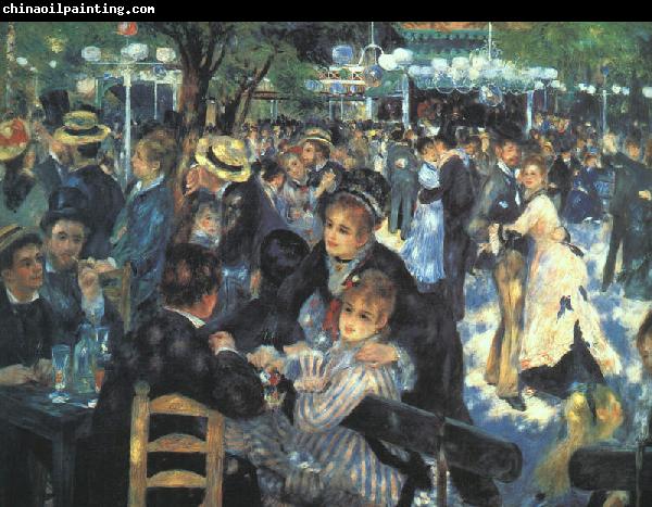 Pierre Renoir The Ball at the Moulin  de la Galette