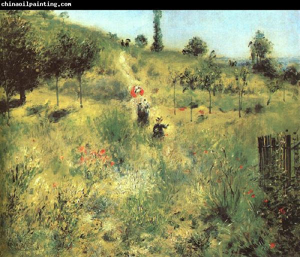 Pierre Renoir Pathway Through Tall Grass