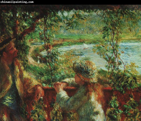 Pierre Renoir Near the Lake