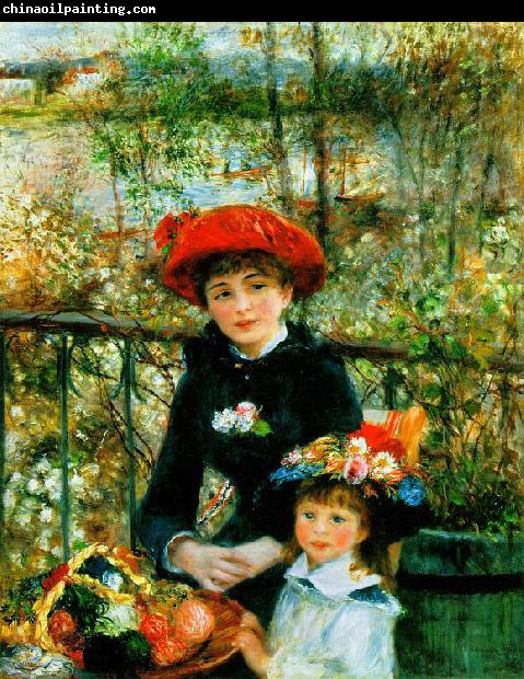 Pierre Renoir On the Terrace