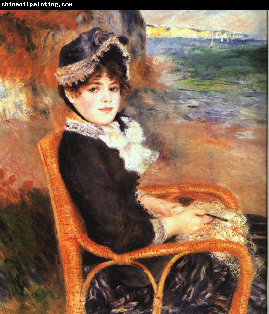 Pierre Renoir By the Seashore