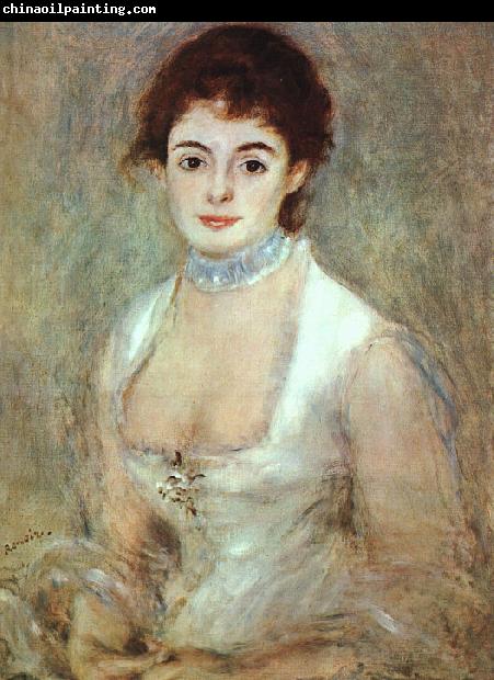 Pierre Renoir Portrait of Madame Henriot