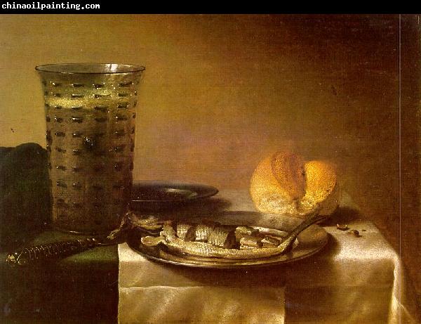 Pieter Claesz Fish Still Life