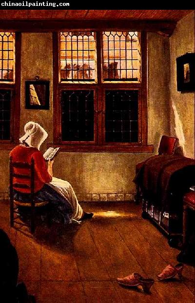 Pieter Janssens Woman Reading