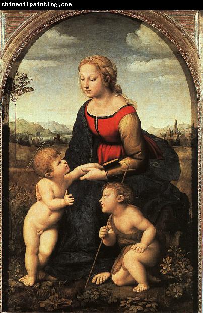 Raphael The Virgin and Child with John the Baptist