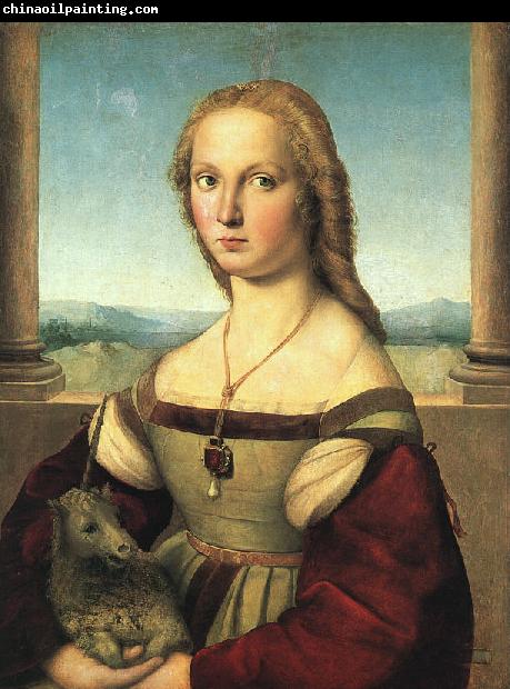 Raphael The Woman with the Unicorn